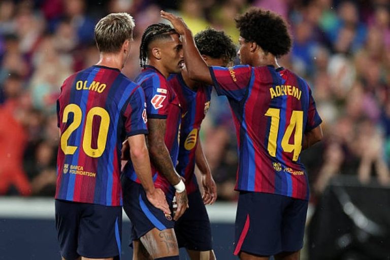 قائمة برشلونة لمواجهة خيتافي في الدوري الإسباني