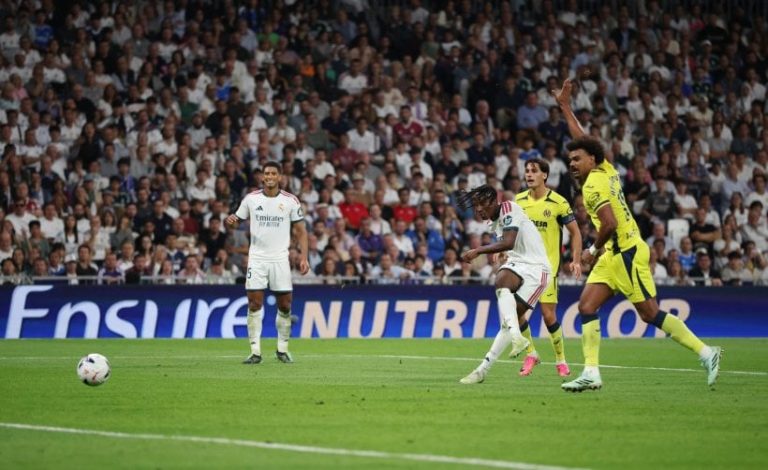 ديوماندي يسجل أول أهدافه بقميص ريال مدريد