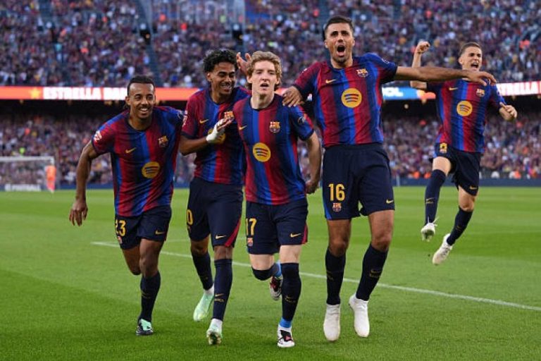 قائمة برشلونة لمواجهة ريال بيتيس في الدوري الإسباني